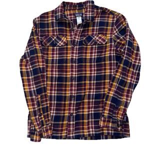 Patagonia Flannel Organic Cotton Plaid Men's Size Small